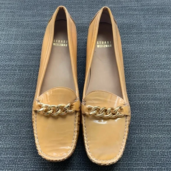 Stuart Weitzman Patent Leather Driving Loafers - Picture 14 of 15